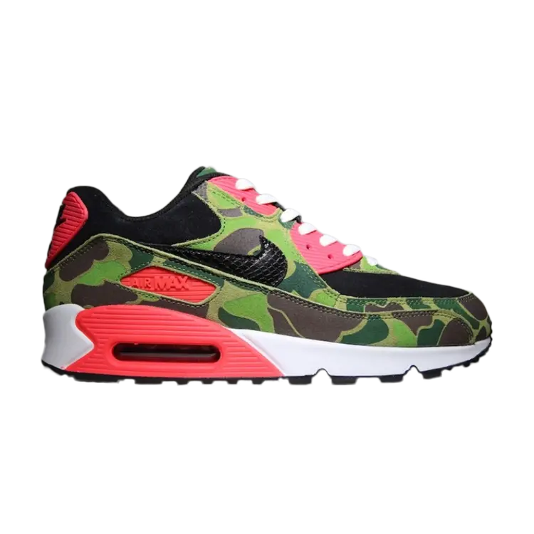 

Кроссовки Nike Atmos x Air Max 90 Premium 'Duck Camo', черный, Черный;серый, Кроссовки Nike Atmos x Air Max 90 Premium 'Duck Camo', черный