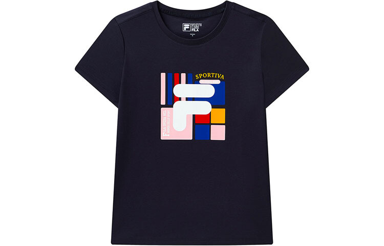 

ФИЛА Женская футболка FILA, цвет Blue
