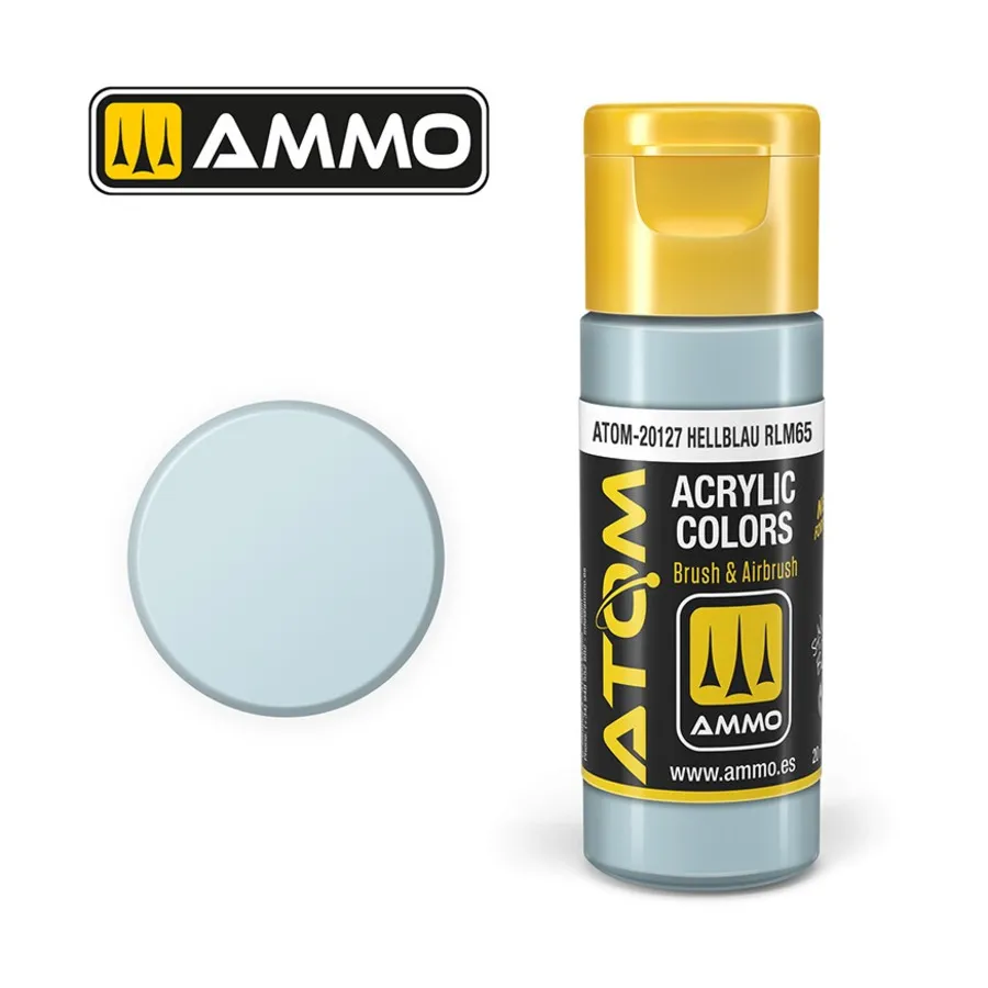 

Хеллблау RLM65, ATOM Acrylic Paints