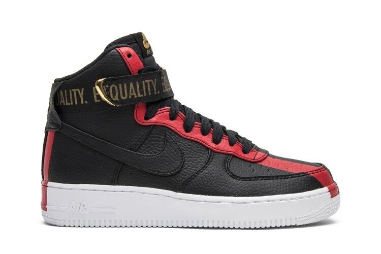 

Кроссовки Nike Air Force 1 High 'BHM', черный