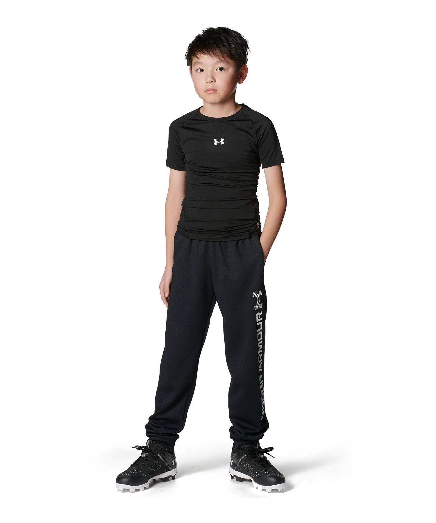Детская футболка UNDER ARMOUR HeatGear® Armour Compression — фото 3