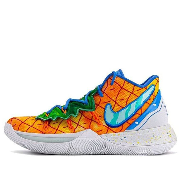 

Кроссовки spongebob squarepants x kyrie 5 'pineapple house' Nike, оранжевый