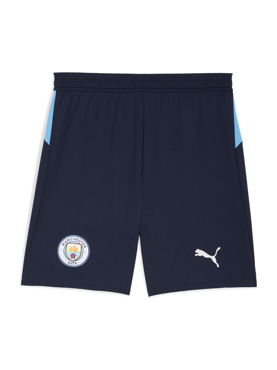 

Обычные спортивные штаны PUMA Manchester City 25/26, цвет marine blue/Turquoise
