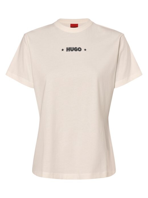 

Футболка дамация_1 Hugo, экрю