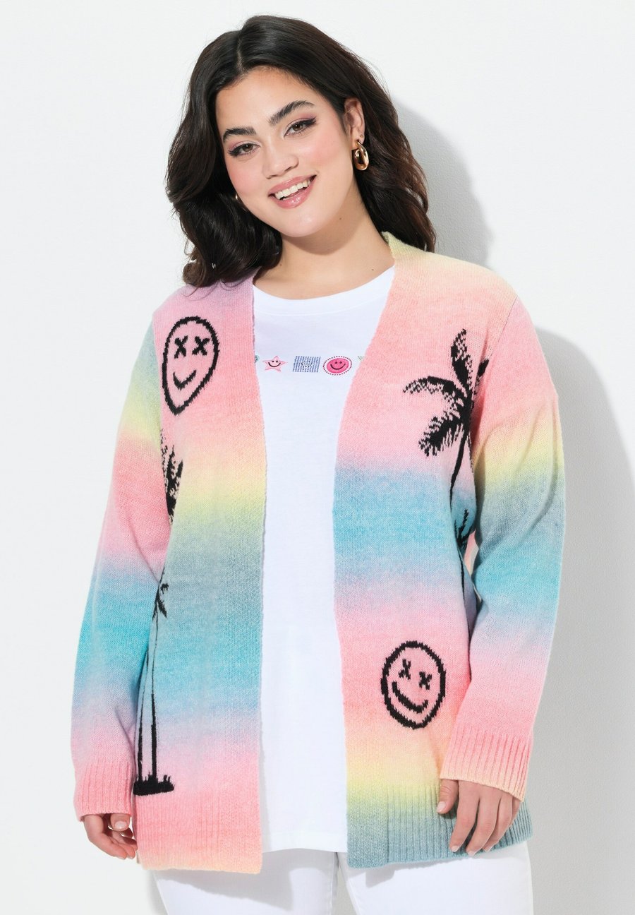 

Кардиган Angel of Style STRAIGHT FIT PALMEN SMILEYS, Pale Turquoise/Turquoise