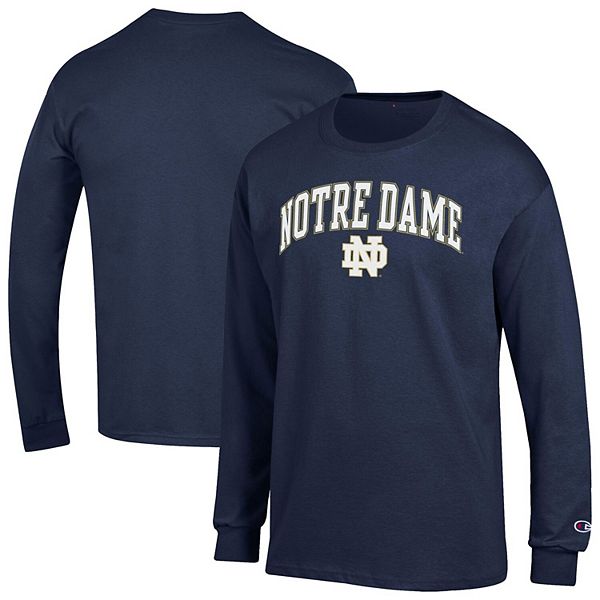 

Мужская футболка с длинным рукавом notre dame fighting irish Champion