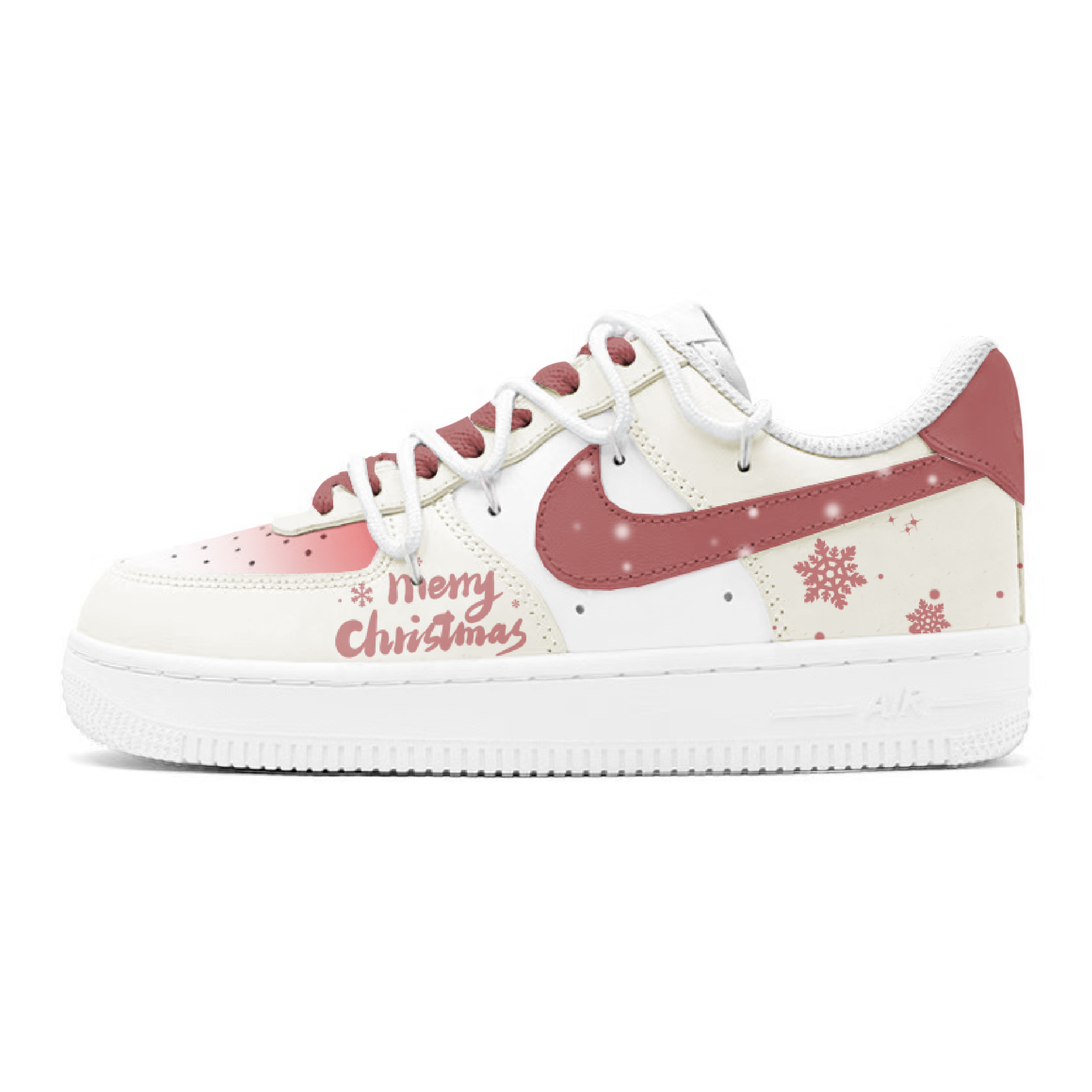 

Nike Детские кроссовки для скейтбординга Air Force 1 с противоскользящей подошвой, износостойкие, красные, для подростков