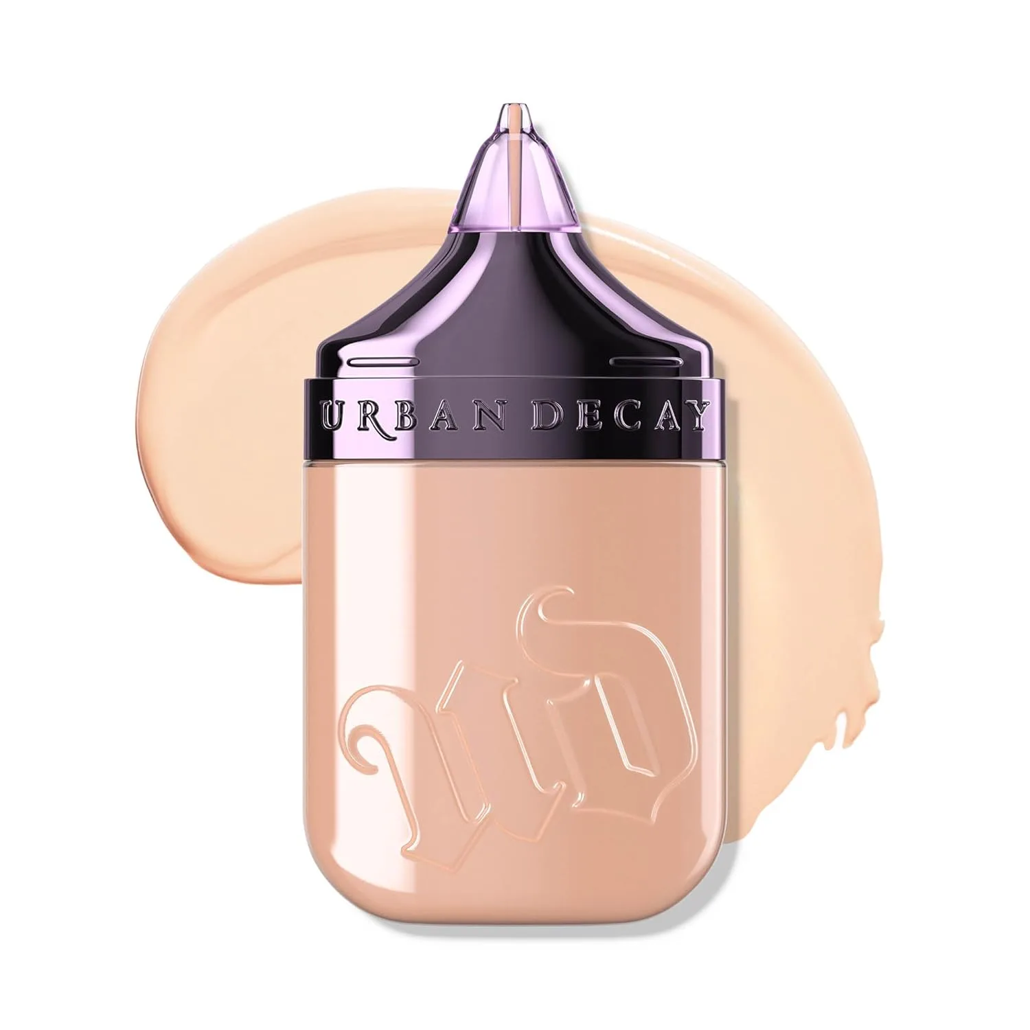 Urban Decay Face Bond Waterproof Foundation, среднее покрытие, натуральный матовый финиш, 3% ниацинамид, самозастывающая, устойчивая к переносу, водостойкая, выравнивает кожу - 30 мл 29,6 мл, Shade 01 (fair cool)
