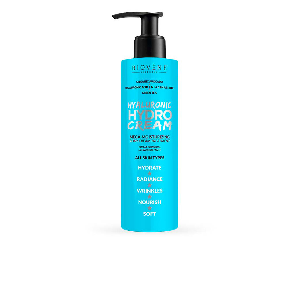 

Увлажняющий крем для тела Hyaluronic Hydro Cream Mega-Moisturizing Body Cream Treatment Biovene, 200 мл