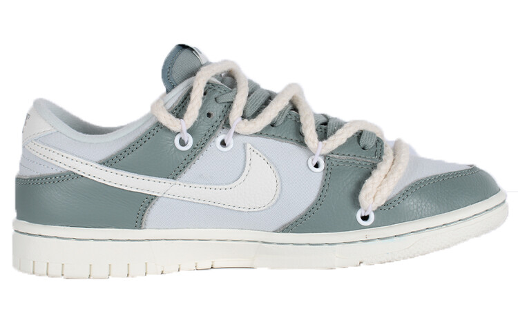

Кроссовки Nike Dunk Skateboarding Shoes Unisex Low-top Green/gray, зеленый