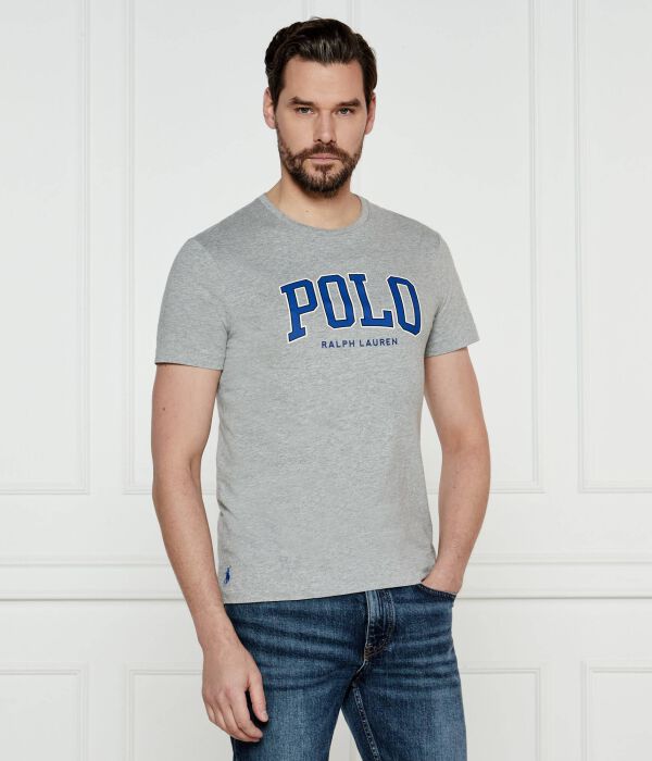 

Футболки Custom slim fit Polo Ralph Lauren, серый