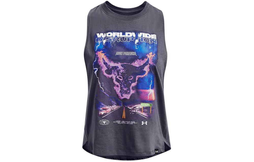 

Майка Project Tank женская фиолетовая Under Armour