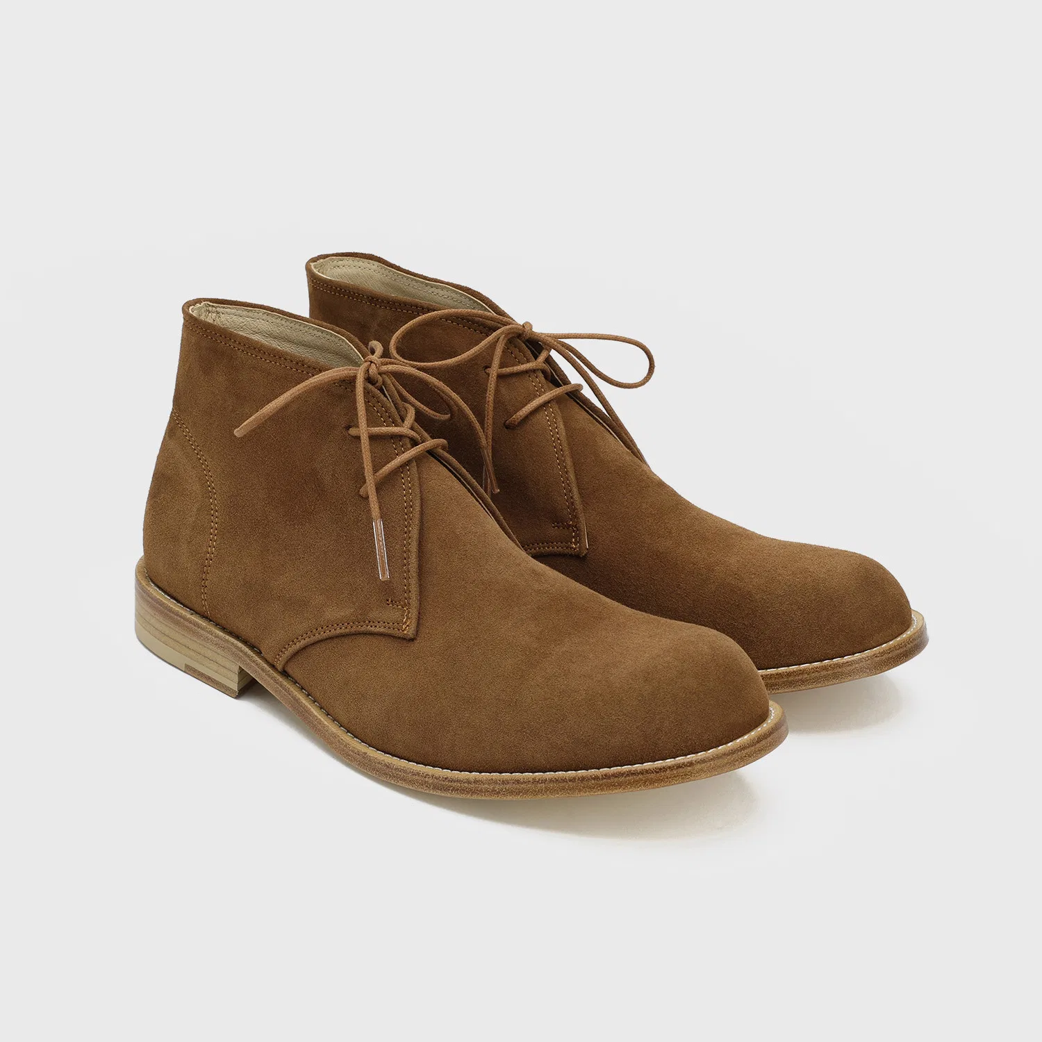 Мужские замшевые ботинки-дезерты Firenze.A 2700 Mid Brown