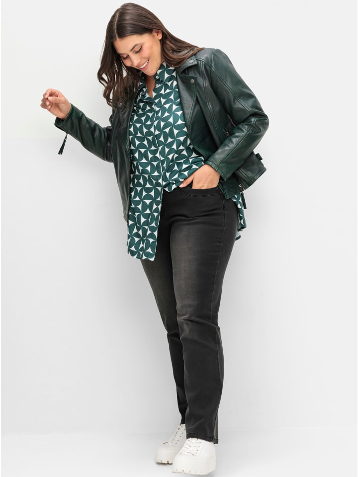 

Джинсы sheego, черный деним