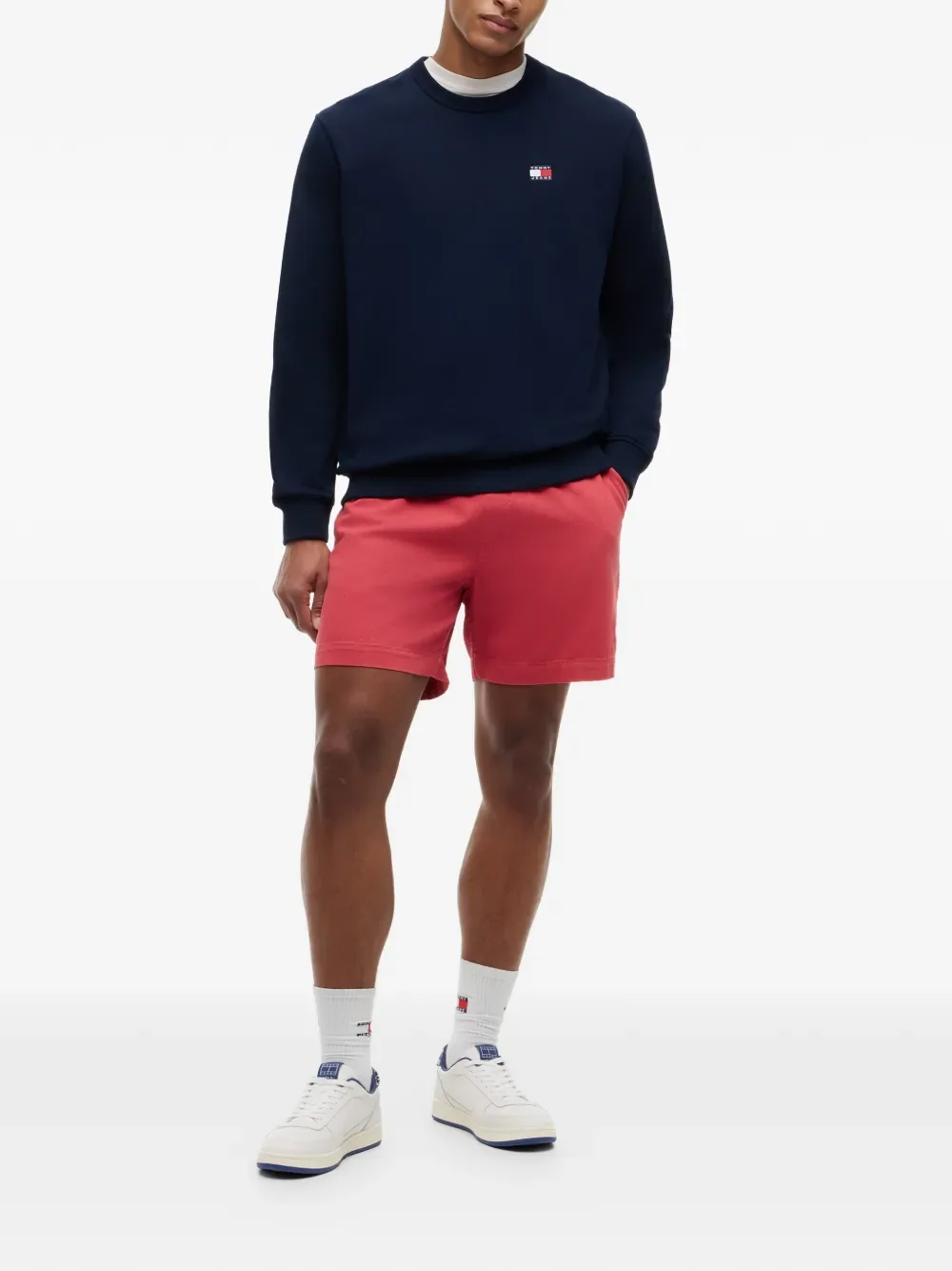Свитшот с логотипом Tommy Hilfiger, синий — фото 2