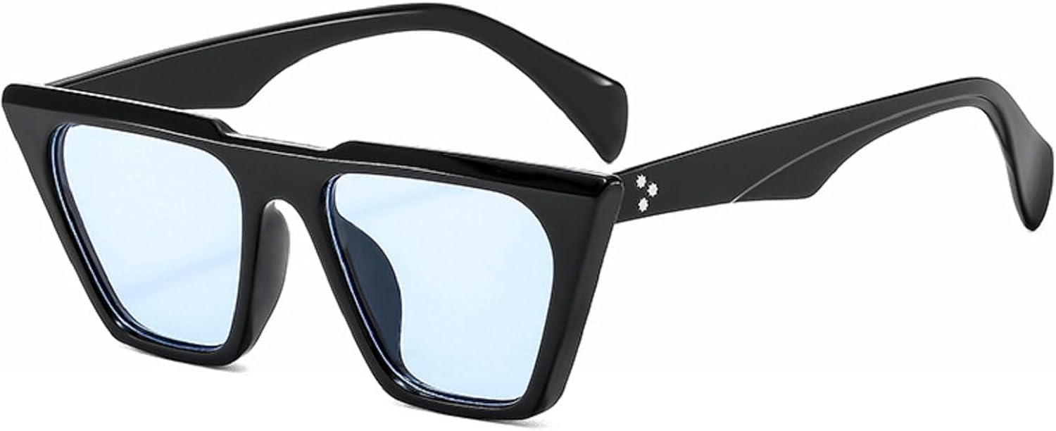 

Солнцезащитные очки Melrose Popular Fashion Cat Eye для женщин, ретро-стиль, с заклепками, градиентным переходом цвета, защита от УФ-излучения UV400, мужские солнцезащитные очки 3863, Grgey Yellow
