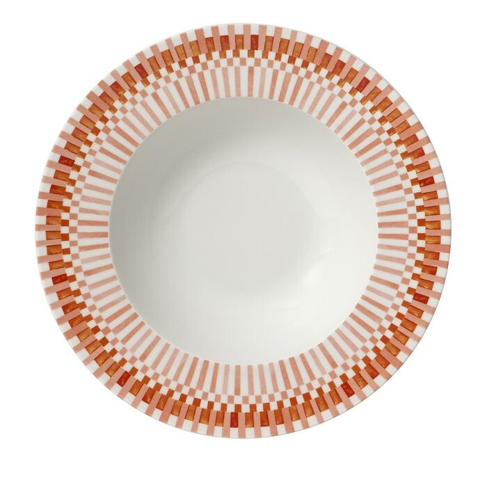 

Суповая тарелка Bernardaud Terra Rosa Rim, мультиколор