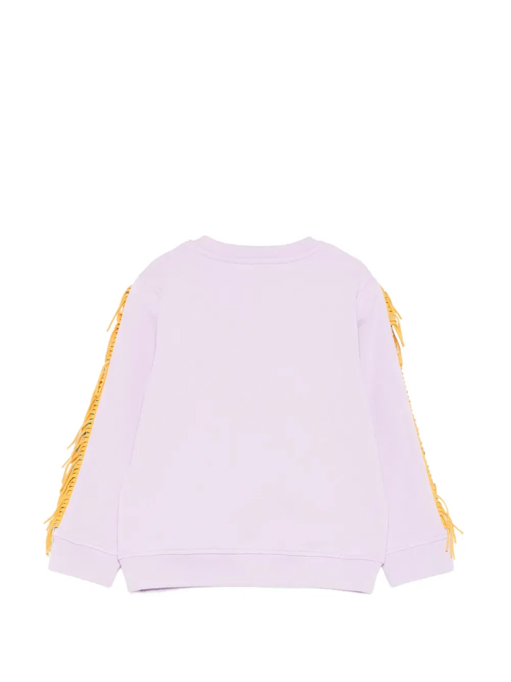 Толстовка с бахромой Stella Mccartney Kids, фиолетовый — фото 2