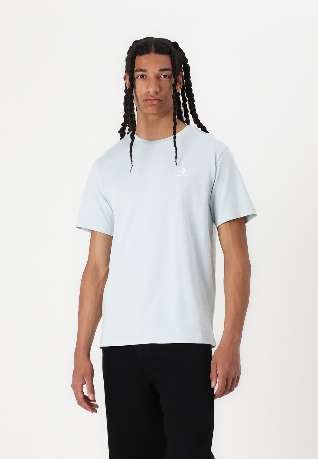 

Футболка с принтом STANDARD FIT LEFT CHEST STAR UNISEX Converse, мятный
