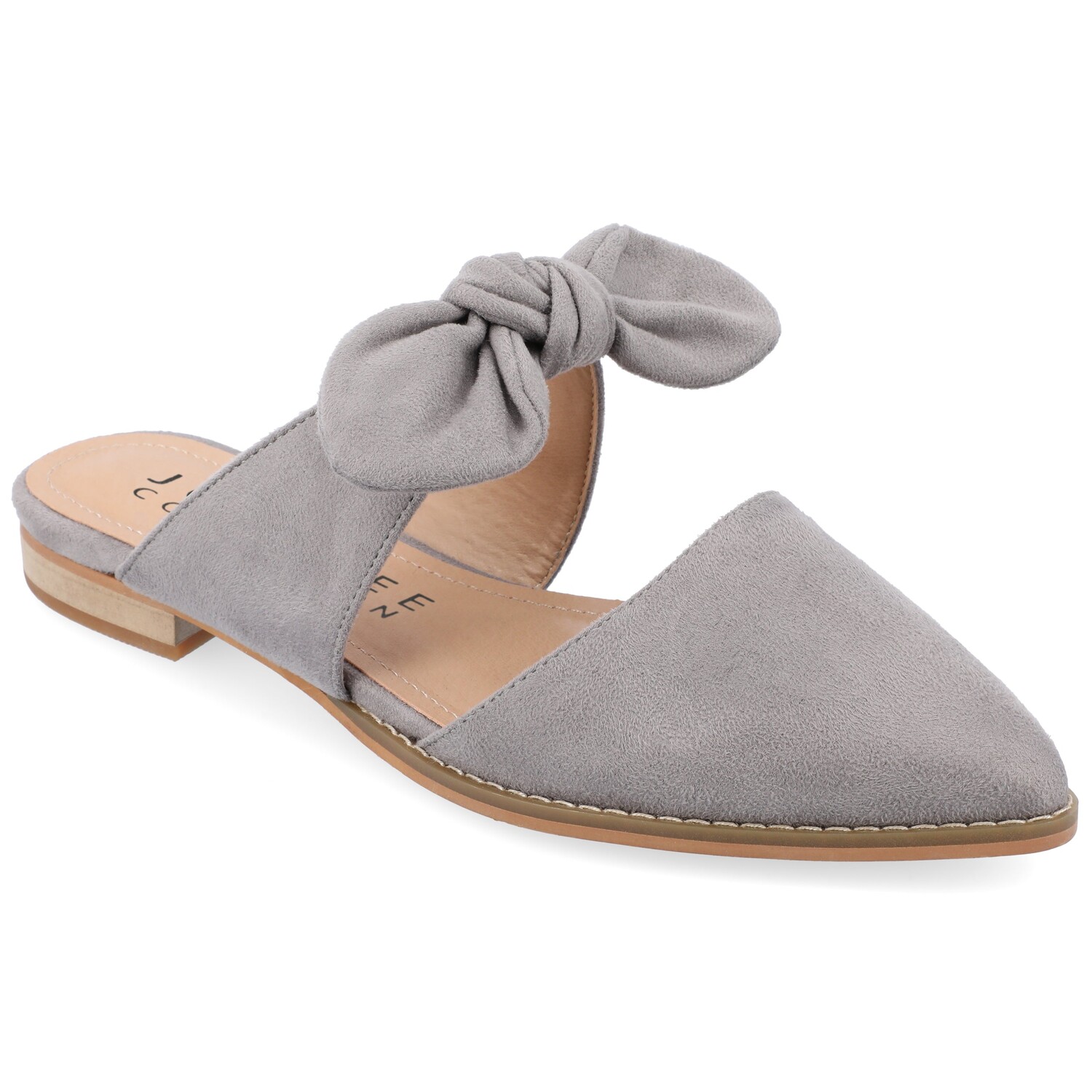 

Женские сабо узкой ширины Journee Collection Telulah, серый