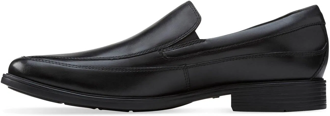 Лоферы Clarks Tilden Free, черная кожа — фото 4