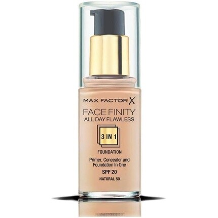 

Max Factor Facefinity All Day Flawless тональная основа 3 в 1 SPF 20 для женщин 30 мл