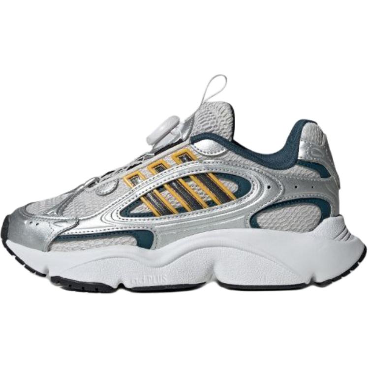 

Детские кроссовки Ozmillen с низким верхом, устойчивые к истиранию Adidas Originals, белый/черный