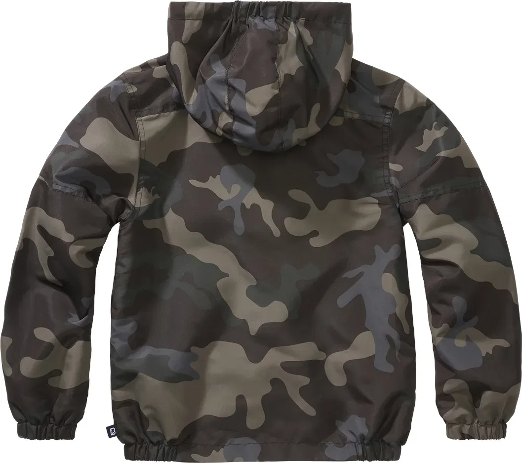 Функциональная куртка детская, ветровка Camouflage, Brandit — фото 2
