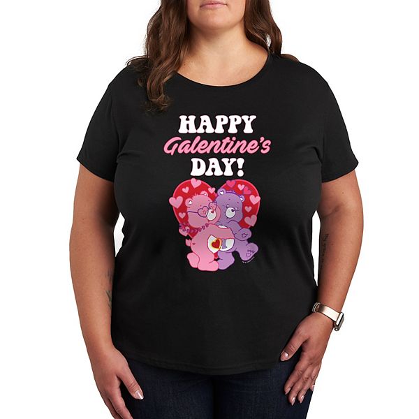 

Футболка с принтом Care Bears Happy Galentine's Day Licensed Character, Black