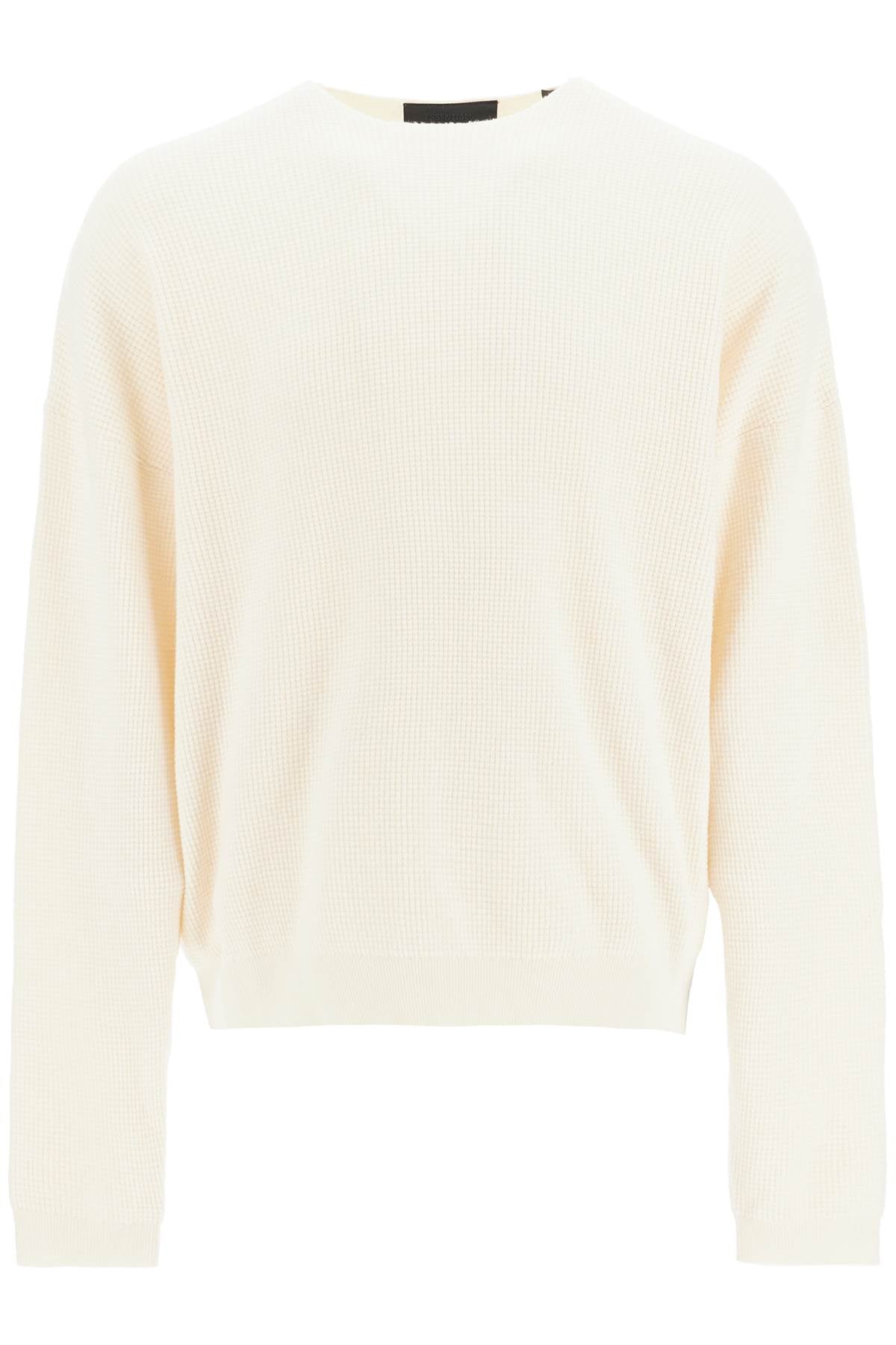 

Мужская вафельная кофта с круглым вырезом Fear Of God Essentials, цвет neutral