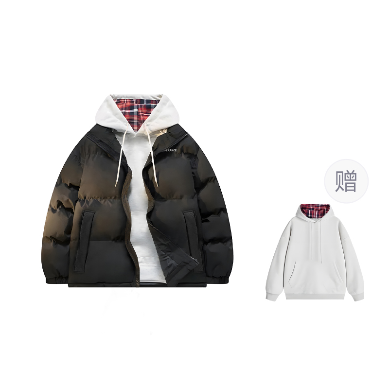 

YAYA Унисекс пуховик, Black (Comes with Hoodie)