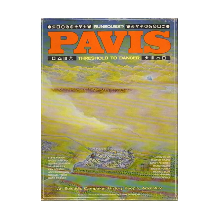 

Бокс-сет Pavis, RuneQuest (Chaosium)