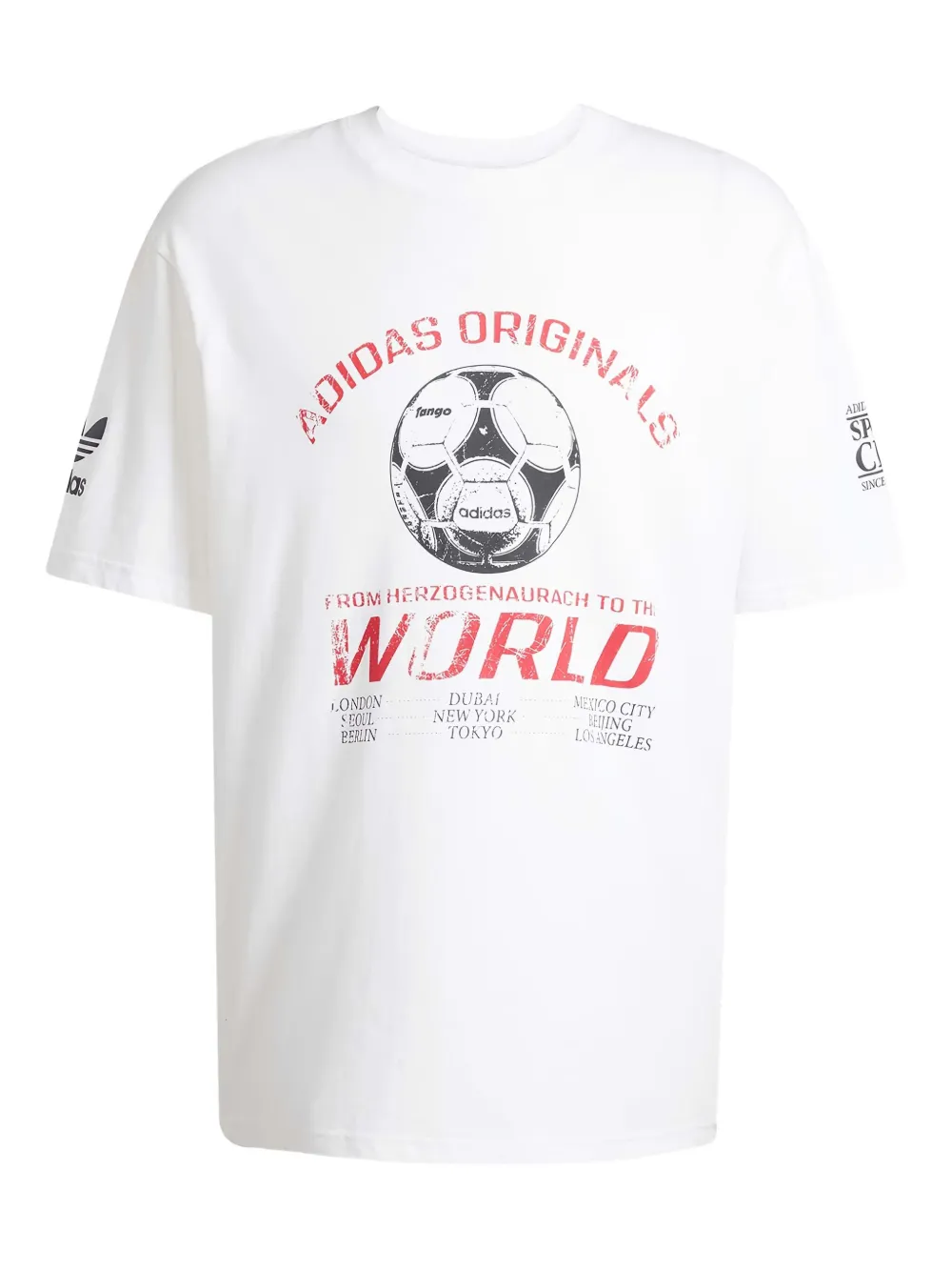 

Футболка 90's Football с графичным принтом Adidas, белый