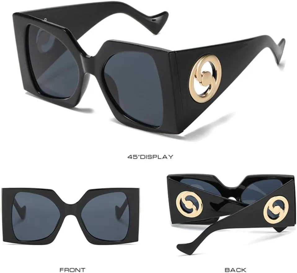 

Ретро-солнцезащитные очки для женщин и мужчин, дорожные солнцезащитные очки, женские очки с защитой от УФ-излучения UV400, мужские очки generic, Brown Grey