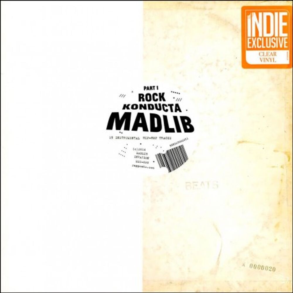

Виниловая пластинка LP Rock Konducta Pt. 1 [Clear Vinyl] - Madlib