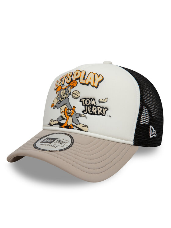

Бейсболка Tom & Jerry 9Forty 60595268 New Era, белый