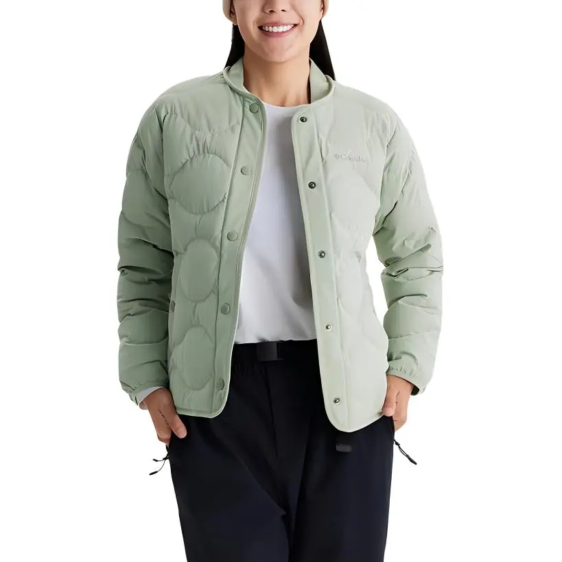 

Columbia Женская зеленая куртка пуховик Transit, Green
