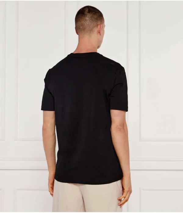 Футболка с графическим принтом Heritage Regular fit Boss Green, черный — фото 3