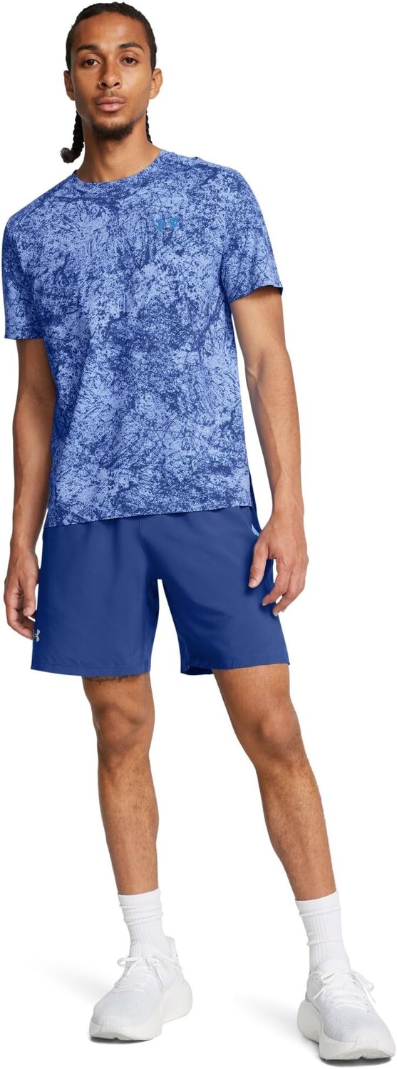 

Шорты Under Armour Launch Run 7" Shorts, цвет Tech Blue/Horizon Blue/Reflective