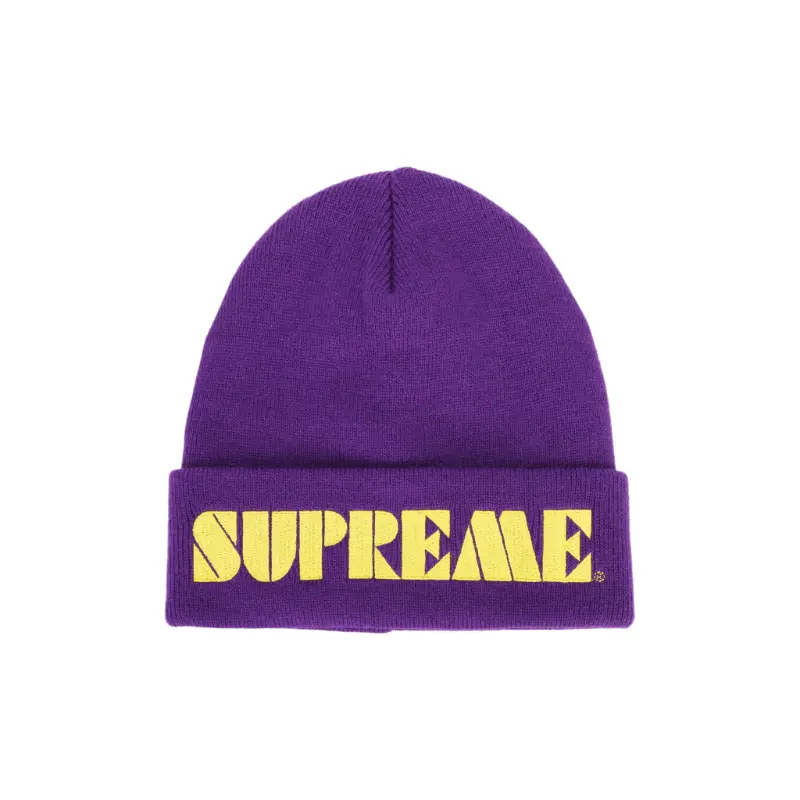 

Supreme Трафаретная шапка, Purple
