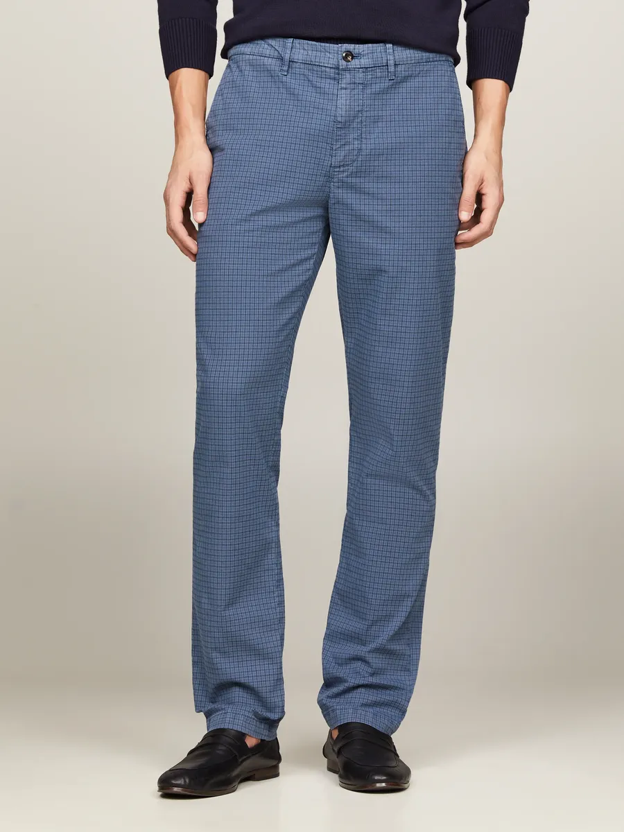 

Брюки-чиносы Tommy Hilfiger "DENTON POW CHECK GM", цвет Aegean Sea