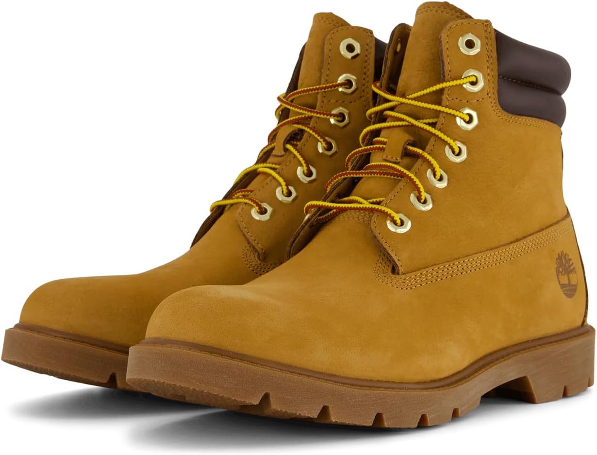 

Timberland мужские ботинки 6 in Double Collar на щиколотку, Wheat Nubuck 1