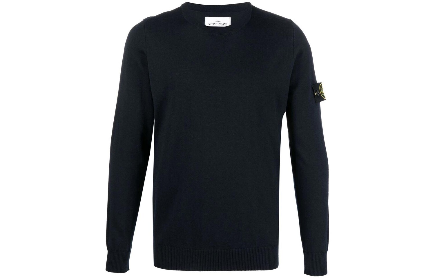 

Джемпер мужской Stone Island Logo-patch Crew-neck, синий