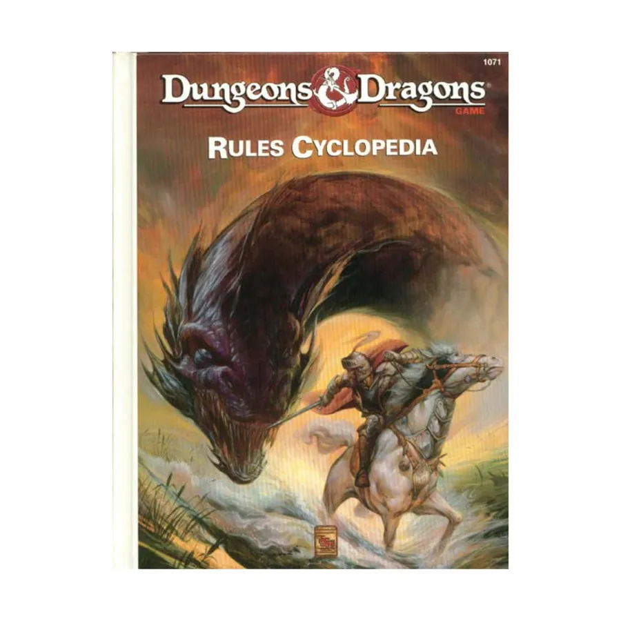 

Rules Cyclopedia, Basic Dungeons & Dragons (Original Edition) - Box Sets & Core Rules, твердый переплет