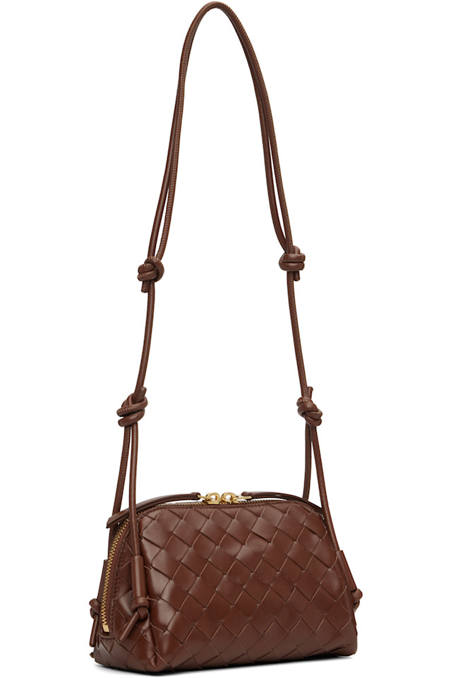 Bottega Veneta Концертная сумка бордового цвета — фото 2