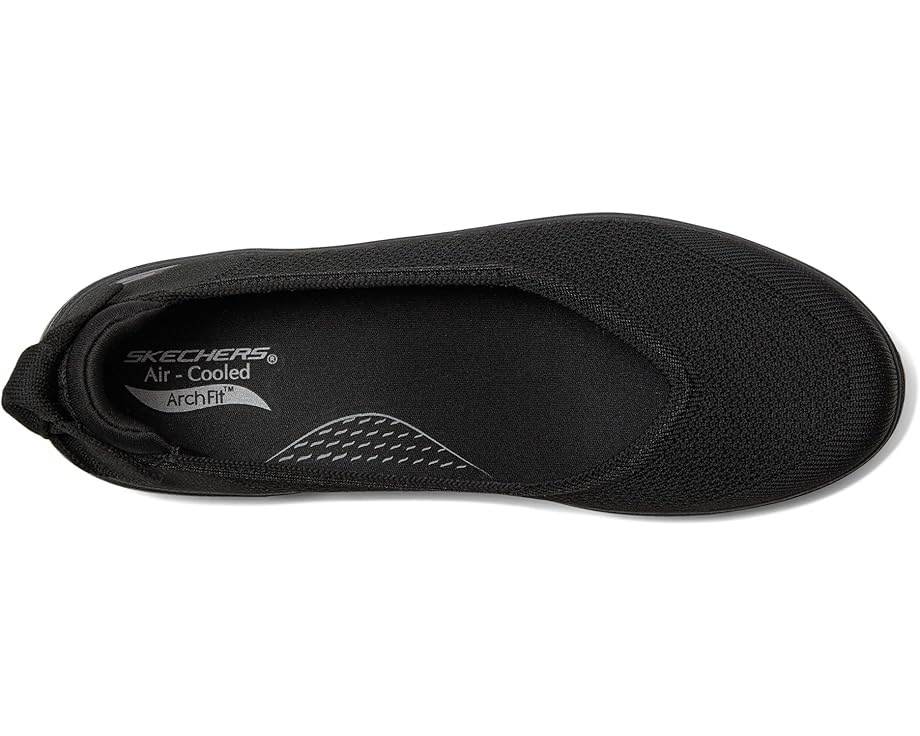 Балетки SKECHERS Performance On-The-Go Arch Fit Inspire Ballerina W/ Bow, черный — фото 2