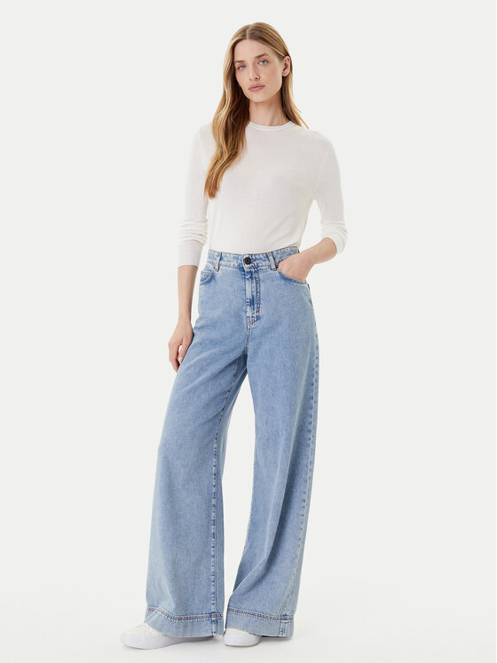 Свитер regular fit LV044C339G Calvin Klein, экрю — фото 2