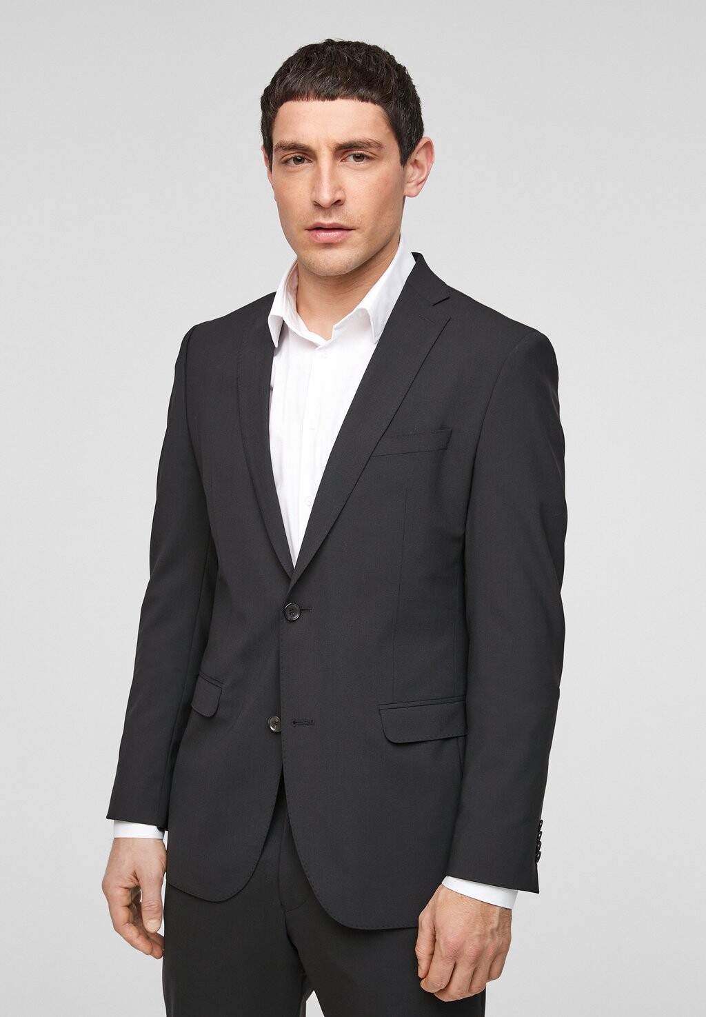 

Пиджак Slim Fit s.Oliver BLACK LABEL, черный