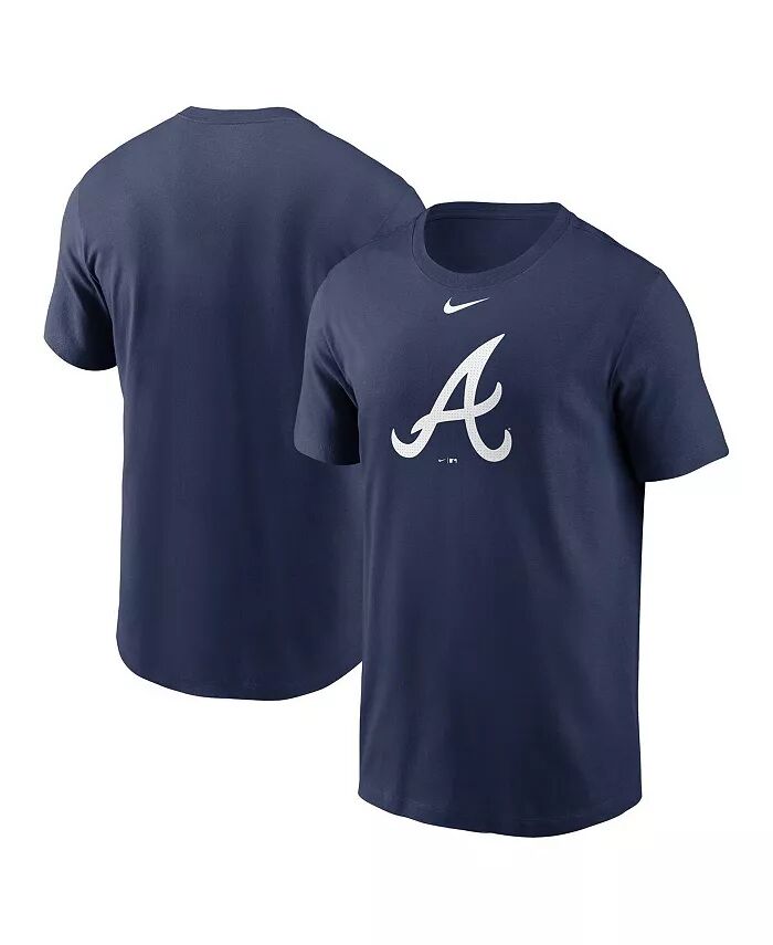 

Футболка мужская темно-синяя Atlanta Braves Fuse Logo Nike