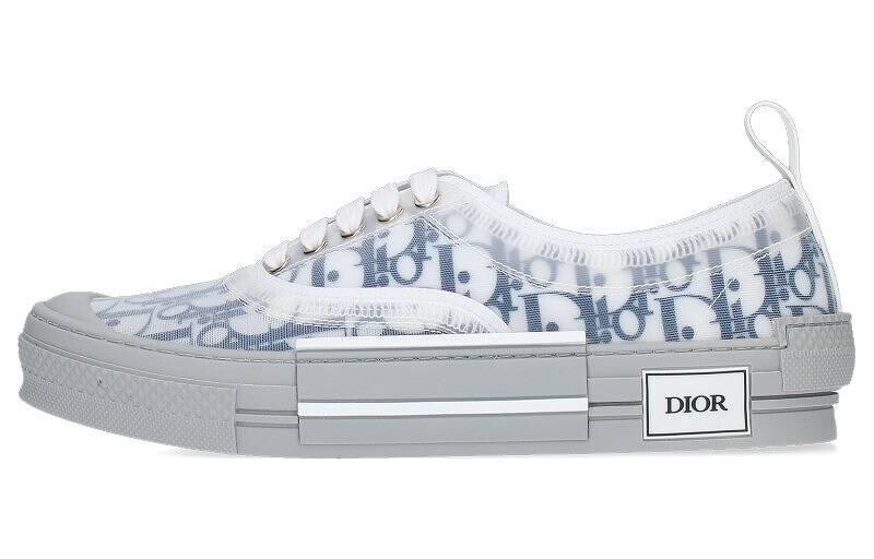 

Кроссовки DIOR B23 Skateboard Shoes Men Low-Top White/Navy, Серый, Кроссовки DIOR B23 Skateboard Shoes Men Low-Top White/Navy